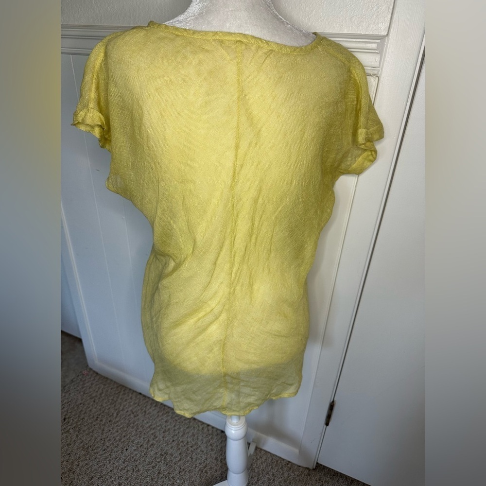 Eileen Fisher Relaxed Top made of 100% linen, size XL. - Picture 2 of 7